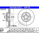 ATE 24.0124-0179.1 Bremsscheiben 2 Stück FORD