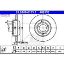 ATE 24.0109-0133.1 Bremsscheiben 2 Stück VW