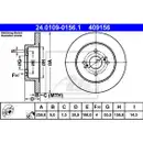 ATE 24.0109-0156.1 Bremsscheiben 2 Stück TOYOTA