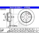 ATE 24.0110-0304.1 Bremsscheiben 2 Stück MITSUBISHI