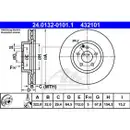 ATE 24.0132-0101.1 Bremsscheiben 2 Stück MERCEDES-BENZ