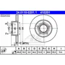 ATE 24.0110-0201.1 Bremsscheiben 2 Stück AUDI