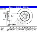 ATE 24.0111-0155.1 Bremsscheiben 2 Stück FORD