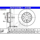 ATE 24.0112-0158.1 Bremsscheiben 2 Stück VW
