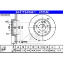 ATE 24.0112-0144.1 Bremsscheiben 2 Stück MERCEDES-BENZ