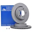 ATE 24.0119-0108.1 Bremsscheiben 2 Stück BMW