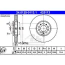 ATE 24.0125-0113.1 Bremsscheiben 2 Stück SKODA