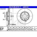 ATE 24.0125-0131.1 Bremsscheiben 2 Stück OPEL