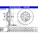 ATE 24.0125-0148.1 Bremsscheiben 2 Stück OPEL