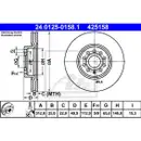 ATE 24.0125-0158.1 Bremsscheiben 2 Stück VW
