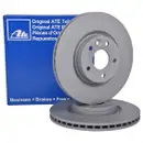 ATE 24.0125-0162.1 Bremsscheiben 2 Stück FORD