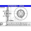 ATE 24.0125-0142.1 Bremsscheiben 2 Stück OPEL