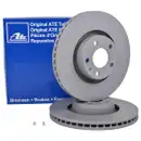 ATE 24.0130-0175.1 Bremsscheiben 2 Stück AUDI