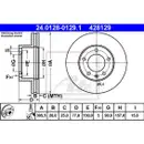 ATE 24.0128-0129.1 Bremsscheiben 2 Stück RENAULT