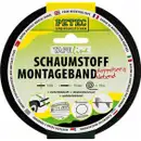 PETEC 87200 SCHAUMSTOFF MONTAGEBAND, SCHWARZ