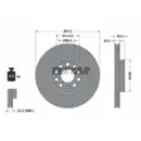 TEXTAR 92120505 Bremsscheiben 2 Stück