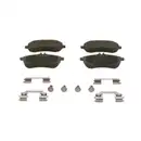 Bremsbelagsatz Scheibenbremse Bosch 0 986 494 593 für Mercedes Benz Vorderachse