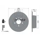 TEXTAR 92074503 Bremsscheiben 2 Stück MERCEDES-BENZ
