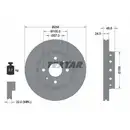 TEXTAR 92131100 Bremsscheiben 2 Stück KIA