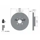 TEXTAR 92068503 Bremsscheiben 2 Stück FIAT