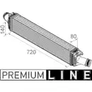 Ladeluftkühler Mahle CI 169 000P Behr *** Premium Line *** für Audi für Porsche