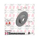 ZIMMERMANN 110.2218.20 Bremsscheiben 2 Stück hinten ALFA ROMEO