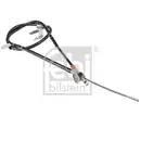FEBI BILSTEIN 106949 Handbremsseil für TOYOTA
