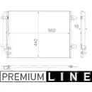 Kondensator Klimaanlage Mahle AC 733 000P Behr *** Premium Line *** für Audi
