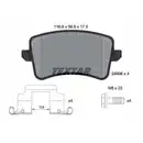 Textar Bremsenset Bremsscheiben Ø300 voll Bremsbeläge hinten Audi A4 A5 Q5