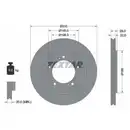 TEXTAR 92170503 Bremsscheiben 2 Stück SUZUKI