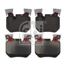 Febi Bremsscheiben Bremsbeläge Hinten für BMW 1 E82 E88