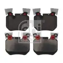 Febi Bremsscheiben Bremsbeläge Hinten für BMW 1 E82 E88