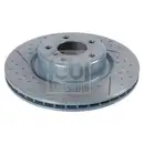 Febi Bremsscheiben Bremsbeläge Hinten für BMW 1 F20 F21 3