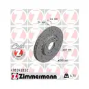 Original ZIMMERMANN 470.2433.52 Bremsscheiben 2 Stück für RENAULT
