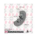 Zimmermann 470.2434.00 Bremsscheiben 2 Stück RENAULT