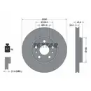 TEXTAR 92202403 Bremsscheiben 2 Stück RENAULT
