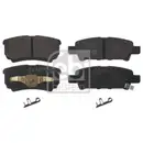 FEBI BILSTEIN 16774 Bremsbelagsatz für JEEP, MITSUBISHI, CHRYSLER, DODGE