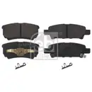 FEBI BILSTEIN 16774 Bremsbelagsatz für JEEP, MITSUBISHI, CHRYSLER, DODGE
