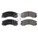 FEBI BILSTEIN 16776 Bremsbelagsatz für MITSUBISHI, CITROËN, PEUGEOT