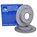 ATE 24.0111-0164.1 Bremsscheiben 2 Stück MAZDA