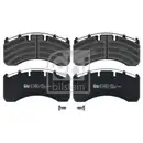 FEBI BILSTEIN 16779 Bremsbelagsatz für VOLVO, RENAULT
