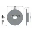 TEXTAR 92125703 Bremsscheiben 2 Stück NISSAN