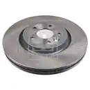Febi Bremsscheiben Bremsbeläge Vorne für Jaguar XF 2 X260