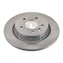 Febi Bremsscheiben Bremsbeläge Hinten für Volvo V40 525 V40 Cross 526