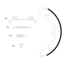 TEXTAR 91069100 PKW Bremsbacken