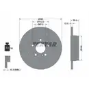 TEXTAR 92091103 Bremsscheiben 2 Stück MERCEDES-BENZ