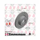 ZIMMERMANN 150.3424.52 Bremsscheiben 2 Stück für BMW
