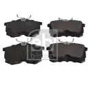 Febi Bremsscheiben Bremsbeläge Hinten für Honda Accord 6