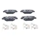 ATE Bremsenset Scheiben Ø262 voll Beläge hinten Hyundai i30 Kia Cee'd Pro Cee'd