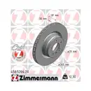 ZIMMERMANN 450.5204.20 Bremsscheiben 2 Stück vorne LAND ROVER
